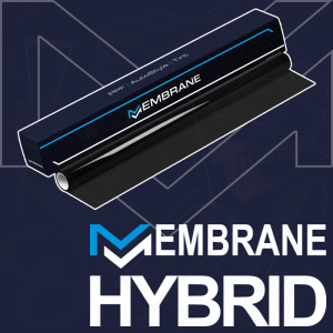 Гибридная плёнка MEMBRANE Hybrid Black Gloss (Черный глянцевая)